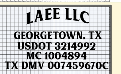 Custom Order for Laee LLC 2