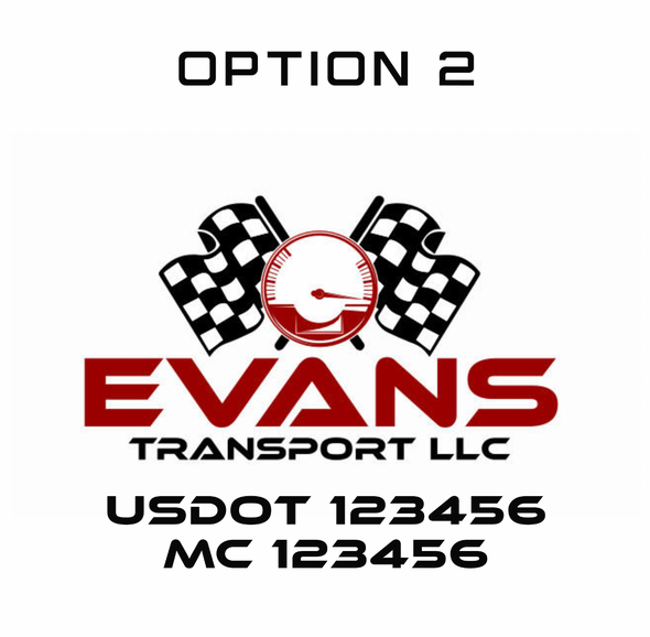 Custom Order for Evans Transport LLC