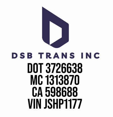 Custom Sign for DSB Trans