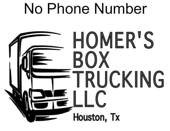 Custom Order for Homer's Box Trucking LLC
