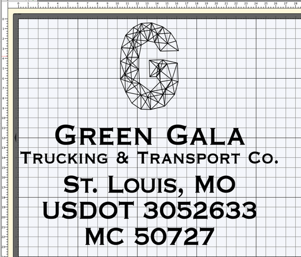 Custom Order for Green Gala