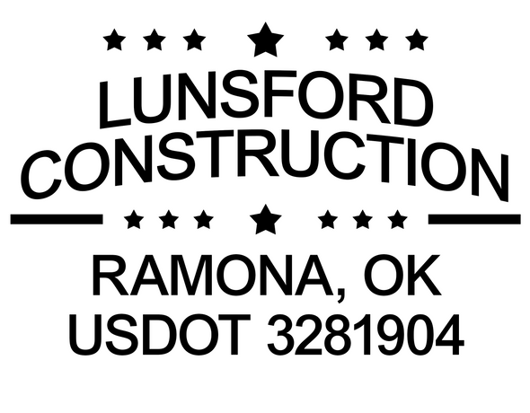 Custom Order for Lunsford Construction