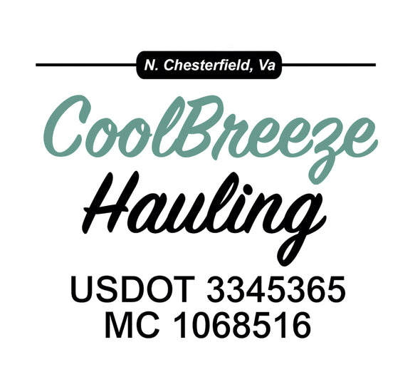 Custom Order for CoolBreeze Trucking 3