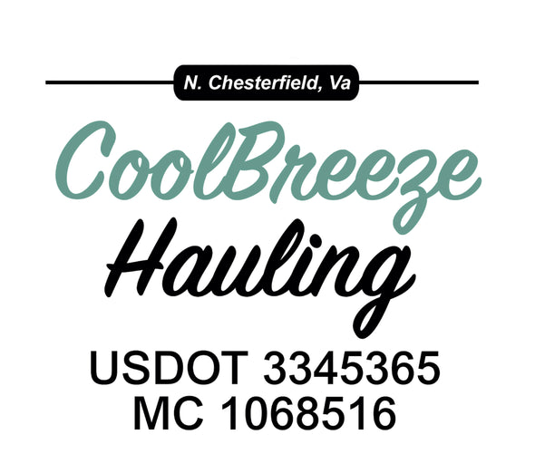 Custom Order for CoolBreeze Trucking 2