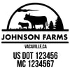 company name farm, cattle and US DOT