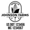 company name farm, corn and US DOT