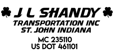 Custom Order For JL Shandy