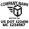 company name moving company box wing
