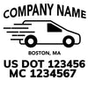 company name moving semitruck
