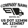 company name truck wing