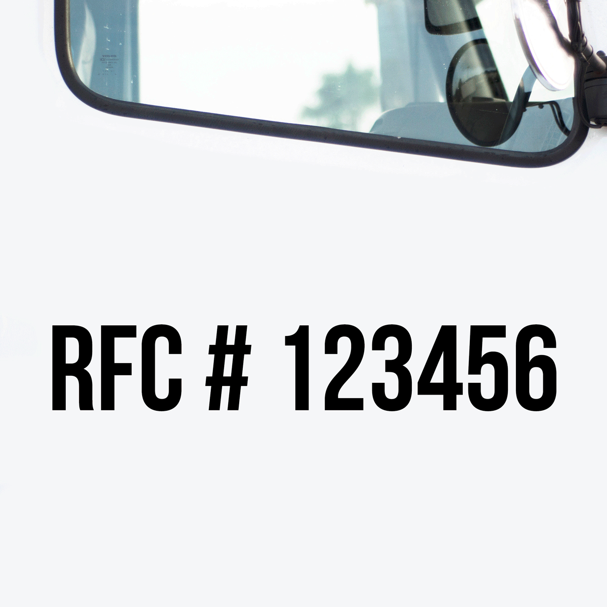 RFC Number Decal, 2 Pack – US Decals