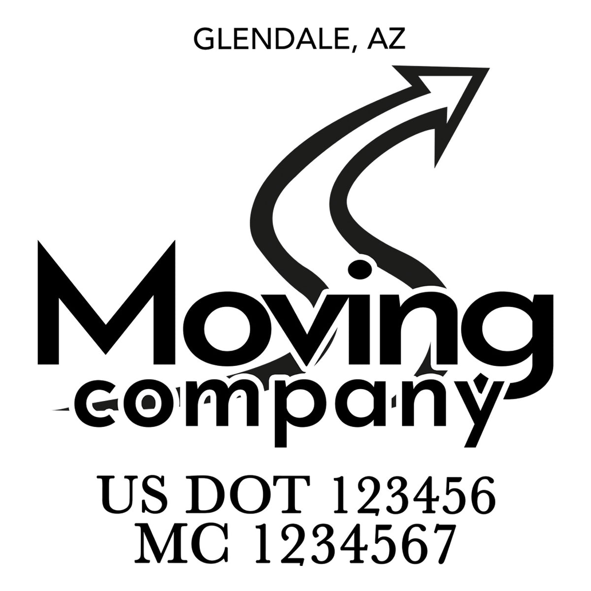 Moving Company Truck Decal, 2 Pack – US Decals